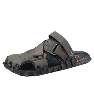 Shiozawa Зеленые пляжные сандалии для мужчин, цвет Green