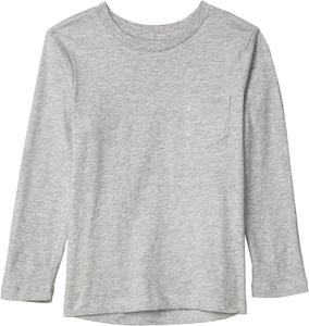 Футболка #4kids Essential Pocket Long Sleeve T-Shirt, серый