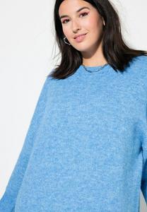 Платье-джемпер RUNDHALS LANGARM Studio Untold, синий деним