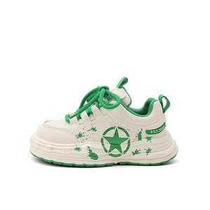 Кроссовки Jeep Kids Lifestyle Shoes Kids Low-top White/green, зеленый