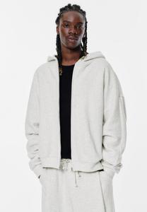 Толстовка PULL&BEAR PLEATED, Light Grey