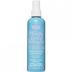 Umberto Giannini Thirsty Curls Detangler Суперувлажняющий увлажняющий спрей 250 мл Веганский несмываемый кондиционер-спрей
