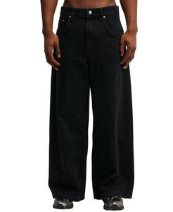 Мужские джинсы сверхширокого кроя COTTON ON, Black