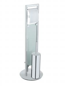 Wenko Аксессуары для туалета 'Sulmona' в серебристом цвете