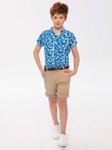 Minoti Рубашка синего цвета