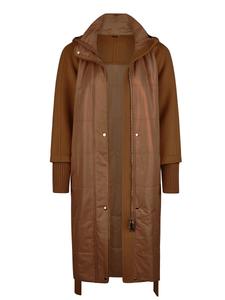 Пальто межсезонное Funk since 1776, темно-коричневый
