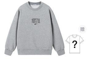 Худи unisex huichao star cloud collection WARRIOR, светло-серый