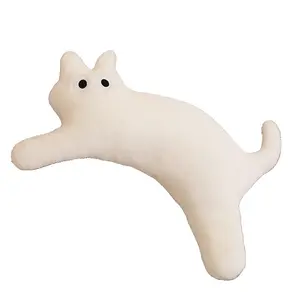 Кукла плюшевая Dopamine Dressing, вид сзади, в стиле Cat Instagram, милый котенок, высота 100см BEIKEMIXUE, белый