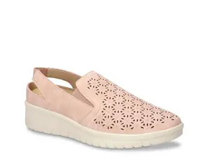 Туфли-лодочки Easy Street Petal Wedge Slip-On, нежно-розовые