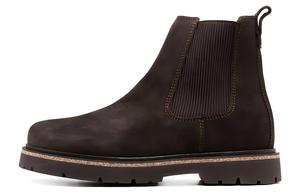 Ботильоны из замши Highwood Birkenstock, Cedar Brown