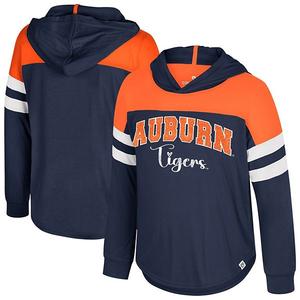 Детская худи с длинным рукавом navy auburn tigers reflection Colosseum