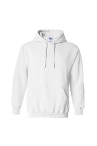 Толстовка с капюшоном для взрослых Heavy Blend / Толстовка с капюшоном Gildan, белый