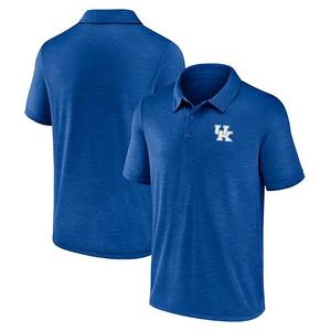Мужская поло royal kentucky wildcats striated primary logo Fanatics