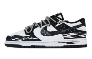 Nike Dunk Extreme Racing устойчивые к истиранию низкие кроссовки для скейтбординга Unisex Black