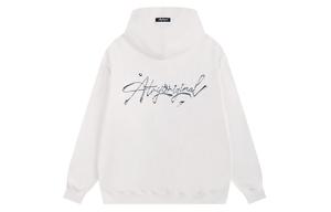 Свитшот с цветочным логотипом Unisex Atry, белый