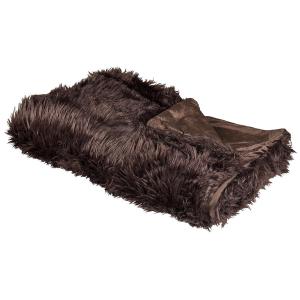 Покрывало Beliani темно-коричневый, 150/200 см