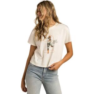 Короткая футболка Boot scootin' crop Sendero Provisions Co., белый