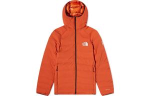 Пуховик мужской оранжевый The North Face, оранжевый