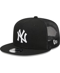 Мужская черная бейсболка New York Yankees Trucker 9FIFTY Snapback New Era
