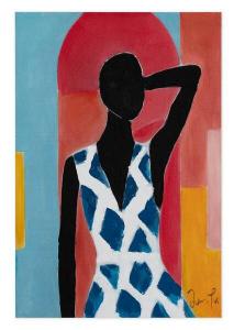 Акриловая картина ручной работы KUNSTLOFT Colourful Day, многоцветный