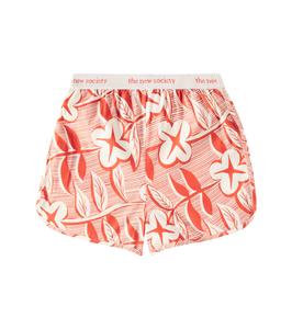 Хлопковые шорты с цветочным принтом Filotis The New Society, Chili Mountain Rose Print