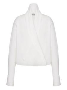 Alberta Ferretti хлопковая блузка, белый