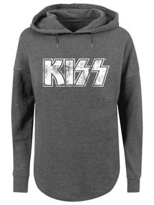 Толстовка F4NT4STIC Kiss Vintage Logo, Dark grey