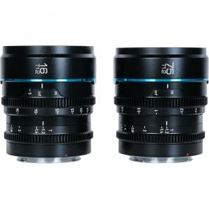 Комплект Sirui Night Walker T1.2 S35 Cine из 2 объективов (Micro Four Thirds, черный)