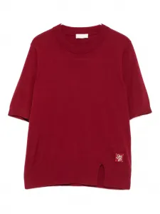 Футболка с короткими рукавами и нашивкой-логотипом LIU JO, красный