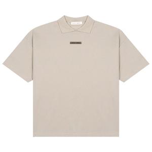 Поло Fear of God Essentials 90s Fit Pique Short Sleeve Polo, Abbey Stone