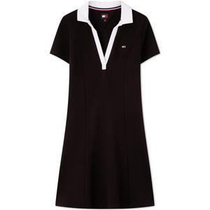 Женское платье с коротким рукавом Tommy Hilfiger, черный