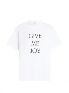 Футболка "Give me joy" Patou, белый