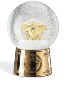 Снежный шар golden medusa, 17х11,7 см, Versace, золотистый