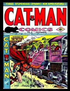 Cat-Man Comics #5 (Vol. 1 #10): Golden Age Superhero Comic 1941 (CreateSpace Independent Publishing Platform)
