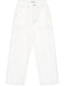Широкие джинсы Chocoolate, белый
