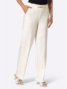 Брюки-карго цвета экрю Heine