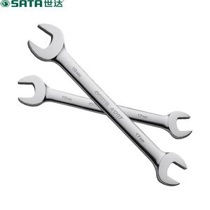 Shida SATA 41213 полностью полированный двойной рожковый ключ, ключ двойного назначения, двусторонний ключ 30*32 мм