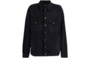 Мужская джинсовая куртка Balenciaga, черный