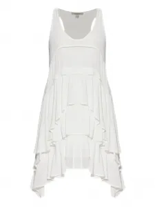 Ярусное платье Cavalry с оборками AllSaints, белый