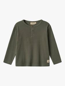 Детская футболка с длинными рукавами Morris из органического хлопка WHEAT