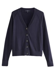Next Вязаный кардиган в цвете navy