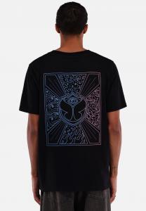 Футболка с принтом UNITY FLAG GRADIENT Tomorrowland Store, черный