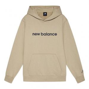 Куртка New Balance Logo Print Hoodie 'Beige', бежевый