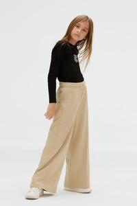 Детские спортивные брюки Calvin Klein Jeans, бежевый