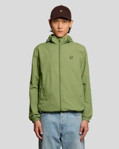 Куртка с капюшоном на молнии, куртка для межсезонья Lyle & Scott, Shrub Green