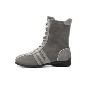 BELLE Ботильоны женские серые/хаки