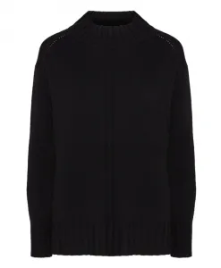 Свитер из чистой шерсти Elena Mirã², черный