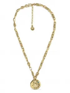 Колье Talisman с подвеской Дева Goossens, золотой