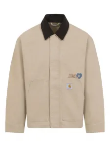 Детройтская хлопковая куртка CARHARTT WIP, коричневый