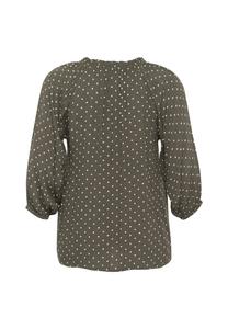 Блуза BETTY Kaffe Curve, коричневый